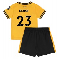 Wolves Max Kilman #23 Heimtrikotsatz Kinder 2024-25 Kurzarm (+ Kurze Hosen)